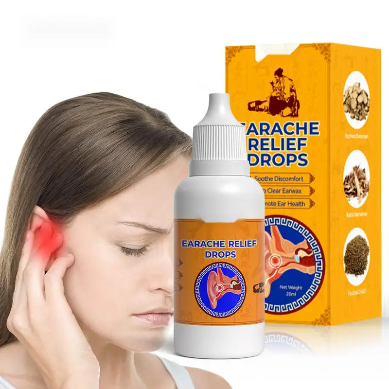 Cochlear Care Solution Meatus Acusticus Cleaning Antibacterial Repair Tinnitus Ear Itch Earplugs Dizziness Care