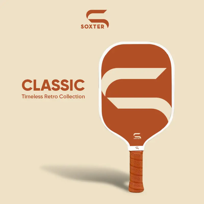 Vợt Pickleball Soxter Timeless Retro Collection - Classic | Rewind | Legacy - Thiết Kế Thời Trang - Tặng Kèm 01 Túi Bảo Vệ Mặt Vợt 2