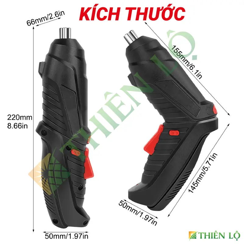 Máy Khoan Mini 12V 13W Thiên Lộ Đa Năng Đánh Bóng Chạm Khắc Khoan - Tặng 24 Phụ Kiện 2