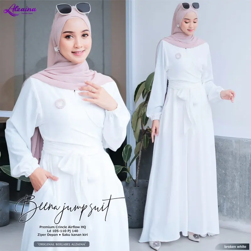 BEENA JUMPSUIT || CRINKLE PREMIUM IMPORT 1