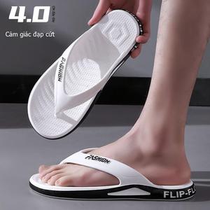 Dép Xỏ Ngón Đế Dày, Chống Trượt, Thích Hợp Cho Mùa Hè, Dành Cho Nam   rv8