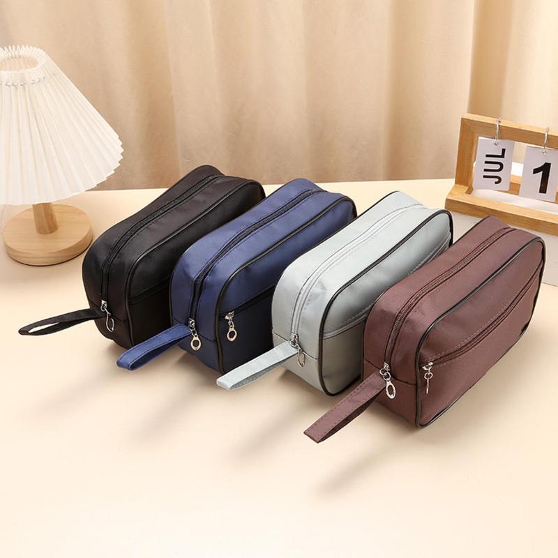 Product Introduction of Business Trip Portable Waterproof Makeup Bag Toiletry Bag Large Rustle Bag Travel Bag Makeup Storage Bag Men's 1