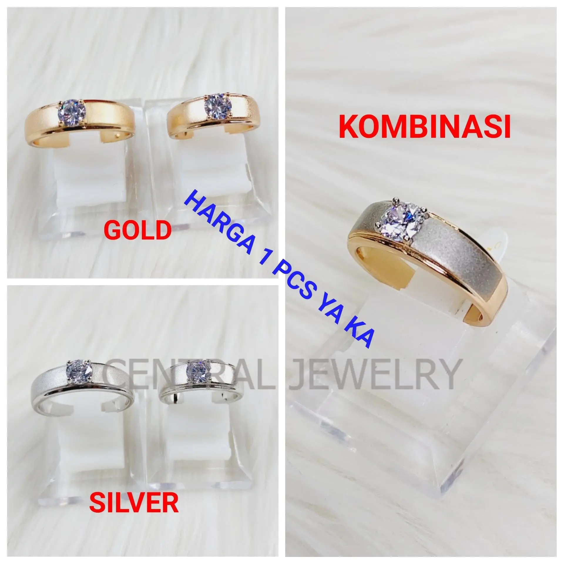 Cincin mata ekslusif CCXP009 cincin Tunangan pasangan mata satu cincin viral