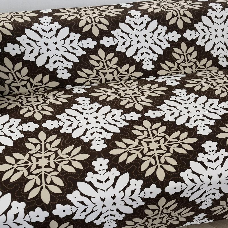 Floral Pattern Sofa Cover, 1/2 Counts Soft Comfortable Sofa Slipcover, Sofa Protector for Home Living Room, Home Decor 6