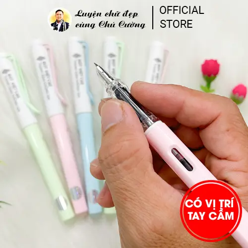 Bút Việt C65 Thanh Đậm Không Gai | Bút Mực Cho Bé Mới Luyện Chữ Đẹp (đọc kỹ mô tả) 1