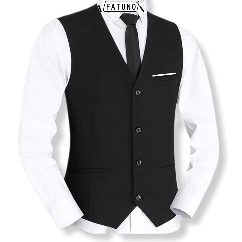 Áo Gile nam cao cấp thiết kế sang trọng lịch lãm Cotton Menswear