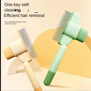 Sikat Kucing, Rambut Panjang, Sikat Jarum Gear Padat, Sikat Anjing, Berus Sikat, Terbuka Simpulan Terapung, Sesuai untuk Pembersihan Rambut, Sikat Tujuan Khas Haiwan Peliharaan