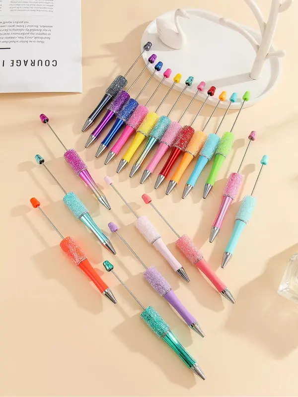 Colorful DIY Beading Pen, Glitter Beading Pen, Beading Tool for Jewelry Making, DIY Jewelry Making Tool for Women & Girls 4