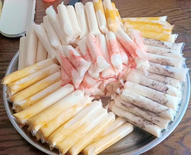 Túi nilong làm sữa chua size 3.7x16cm 1kg