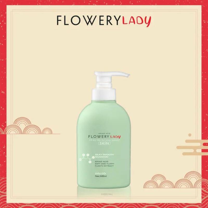 Dầu gội nước hoa muối biển Flowery LADY 500ml