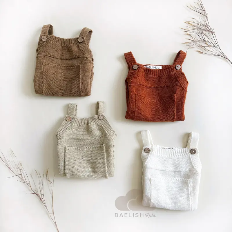 Knit Jumper Overall Bayi / Jumpsuit Baby / Romper Rajut / Bodysuit Anak (Newborn) Baelish Kids 1