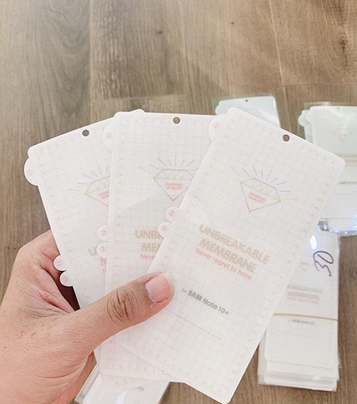 Miếng dán dẻo ppf cho điện thoại Samsung Galaxy Note 8, Note 9, Note 10, Note 10 Plus, Note 20, Note 20 Ultra - tự phục hồi vết xước.