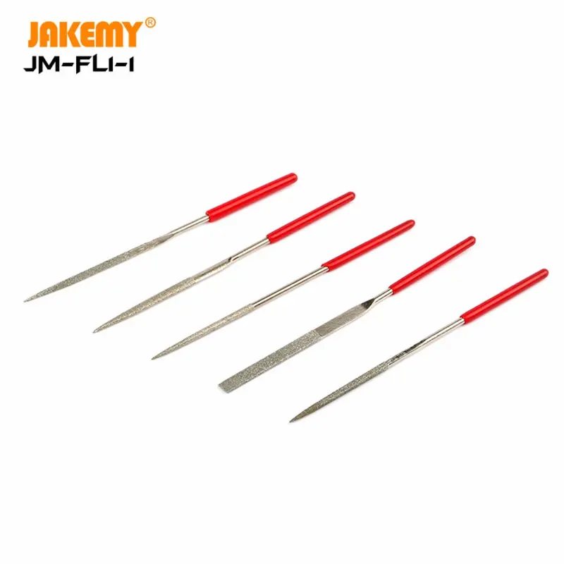 JAKEMY JM-FL1-1 Set Kikir Intan 5 Bilah 142mm | Salutan Inta - TikTok ...