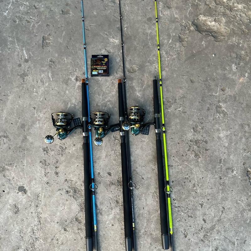 (Combo 114) Combo cần câu cấm gốc HK 01 + máy yolo Bf ( tặng kèm 1 cuộn cước toro ) Bắt Cá Câu Cá Fishing Đi Câu Carbon