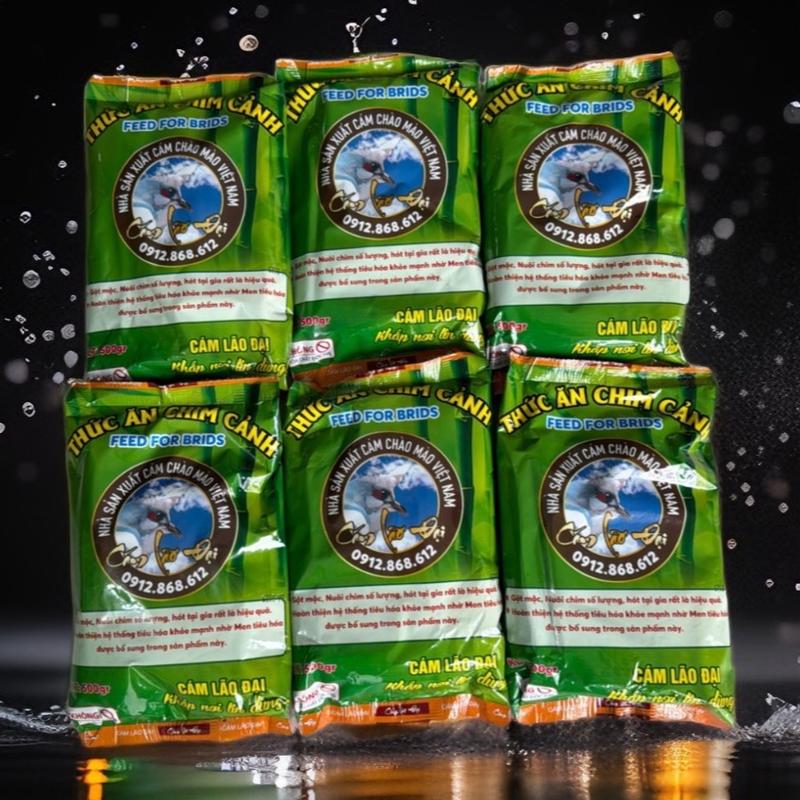Cám Bao Xanh-6 Gói Cám Tổng Hợp Lão Đại - Thương Hiệu Lão Đại