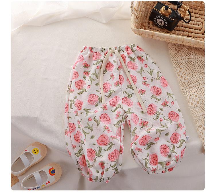 Product Introduction of Quần Chống Muỗi, Dành Cho Trẻ Em, Quần Mỏng Mùa Hè Mới, Quần Đèn Lồng, Cho Bé Trai Và Bé Gái, Phong Cách Hàn Quốc, Quần Trẻ Em, Bán Buôn Có Sẵn 10