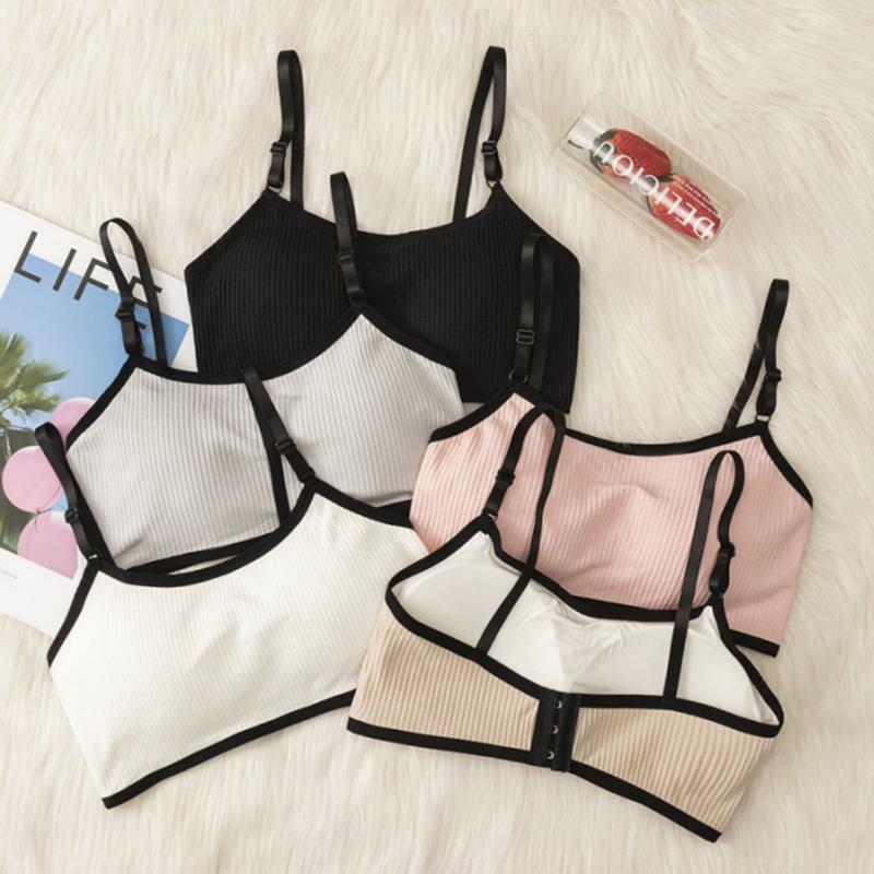Áo Ngực Liền Mạch, Dành Cho Bé Gái, Chất Liệu Cotton, Kiểu Áo Yếm Phát Triển, Thích Hợp Cho Thanh Niên, Thiết Kế Thanh Lịch, Đồ Lót Nữ Không Đường May, Thoáng Khí Và Thoải Mái, Thích Hợp Cho Phụ Nữ, [Thanh Toán Khi Nhận Hàng / Vận Chuyển Địa Phương] 0