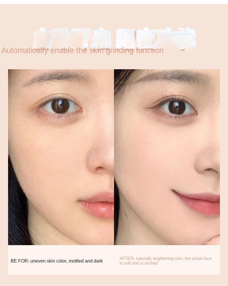 Product Introduction of Kakashow rabbit soft focus finishing powder four-color natural soft focus clear and flawless oil control finishing powder Makeup Cosmetic 3