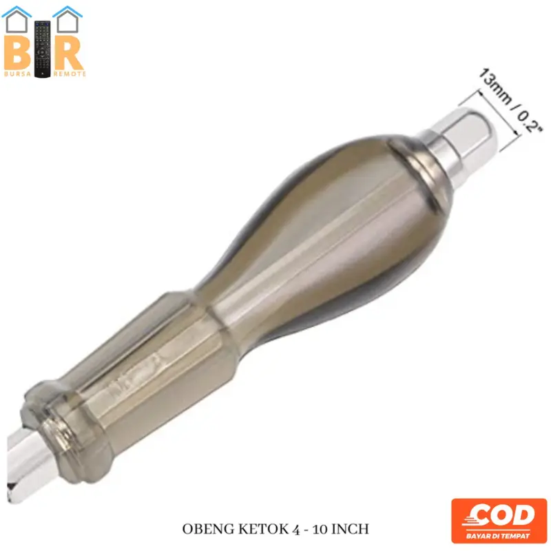 Obeng Ketok Plus Minus 4 - 12 Inch Getok Magnet Impact Screwdriver 6