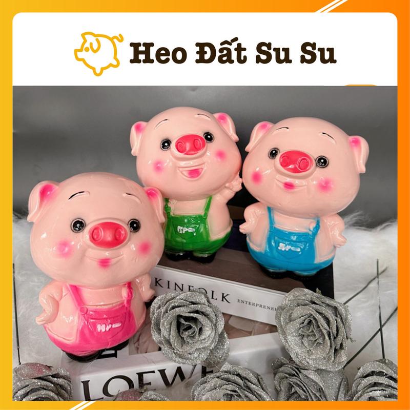  Lợn tiết kiệm Tễu yếm  Ống Heo Tiết Kiệm tiền  Heo tiết kiệm mini  Heo đất Susu  Ống Tiết Kiệm Đựng Tiền Ống Tiết Kiệm Đựng Tiền Đồng 