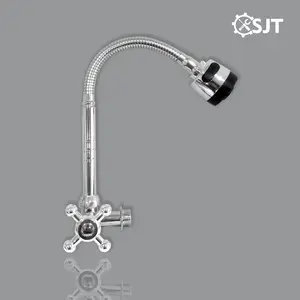 SJT - Kran Angsa Fleksibel Cuci Piring 2 Mode Star Classic / Kran Sink Fleksibel pvc Tanpa Garansi stainless steel besi tahan karat keran dapur wastafel