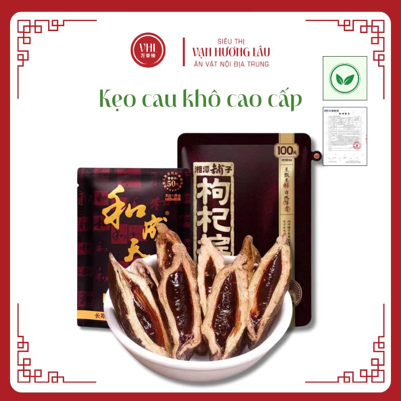 Kẹo cau khô nội địa Trung - Hàng chuẩn chính hãng bịch 50 đồng, 100 đồng