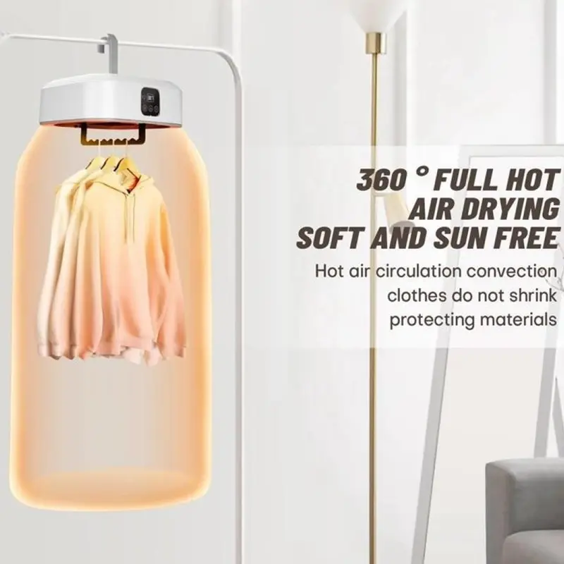 KPL Mesin Pengering Pakaian Portable Smart Clothes Dryer with Remote - GYJ-002 4