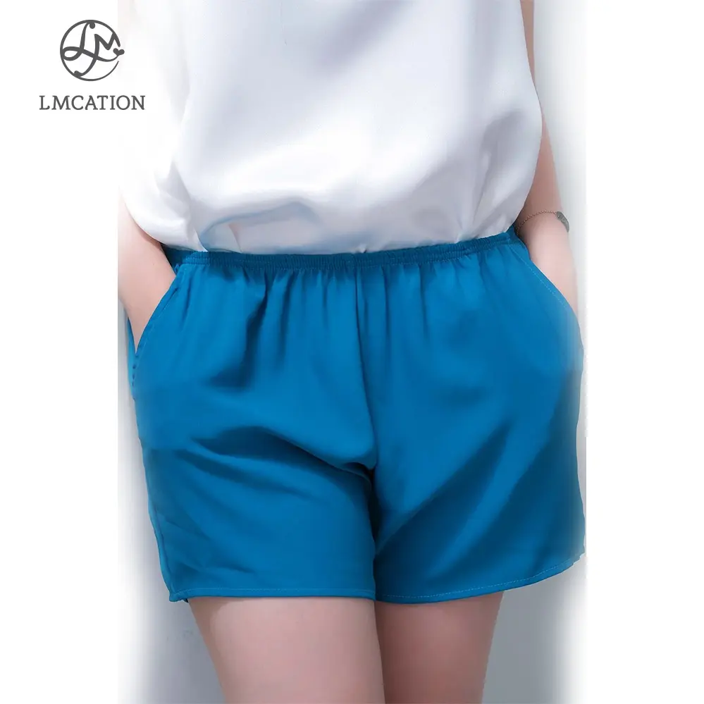 Quần đùi mặc nhà LMcation - Xanh Dương Đậm