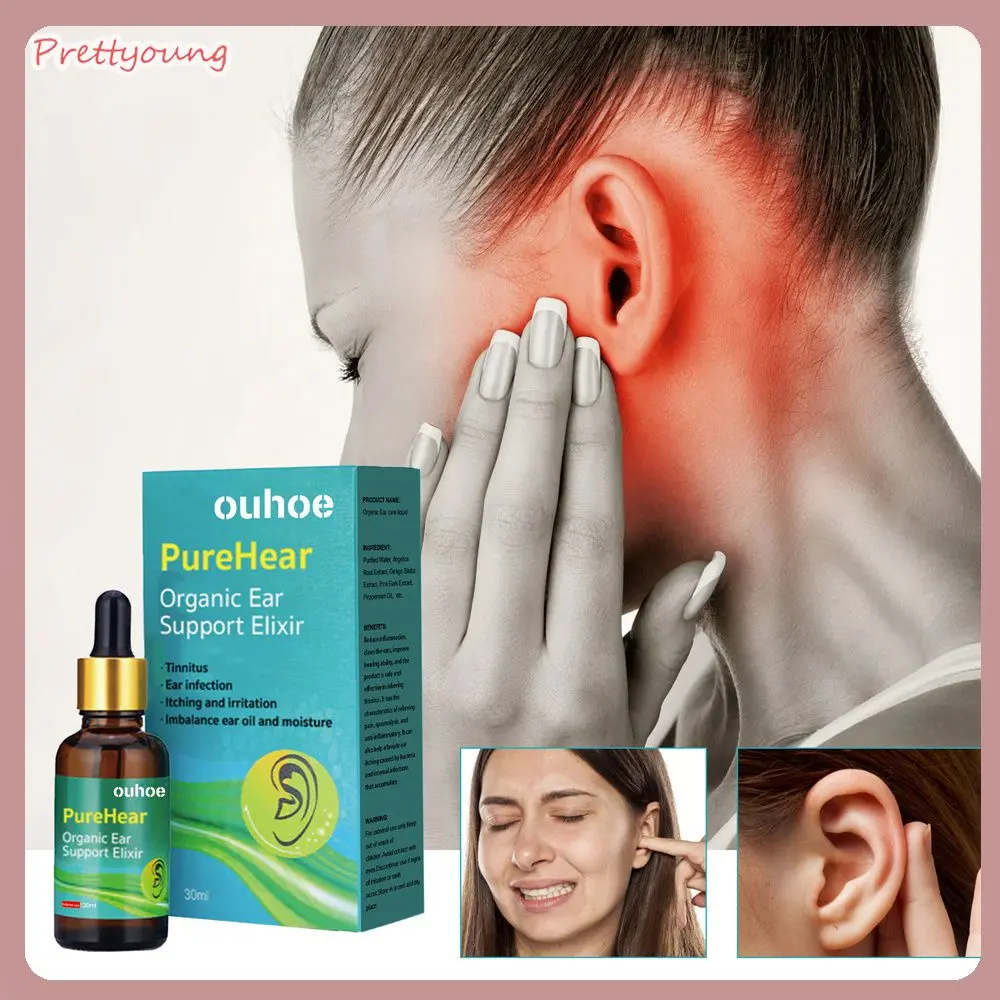 Prettyoung Ear Drops Antibacterial Liquid Ear Canal Cleaning Liquid ...