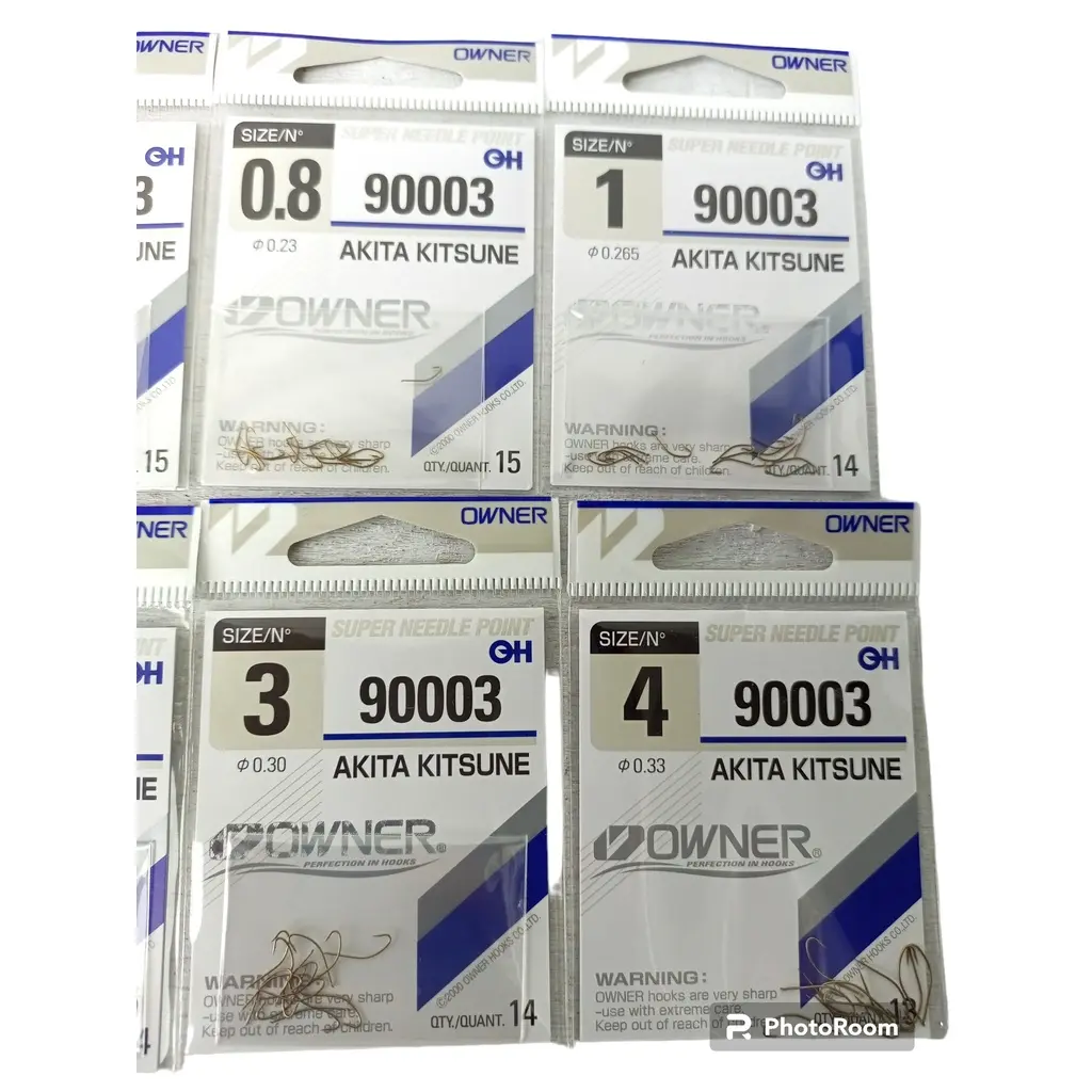 KAIL PANCING OWNER AKITA KITSUNE tanpa lobang TOEL wader dan udang 1 SAMPAI 6
