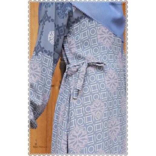 COUPLE FAMILY TENUN RAYA SET/SERAGAM KELUARGA TENUN/GAMIS COUPLE/BAJU ANAK/SERAGAM LEBARAN 5
