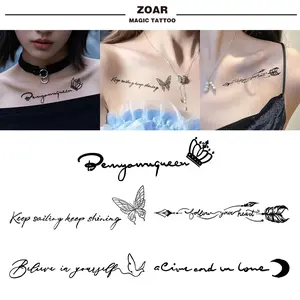 DOOSIN-Y69 Stiker Tato Temporary Semi Permanen Tahan lama Tattoo menempel dekorasi seni untuk pria dan wanita