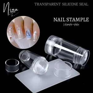 1pcs Stamping tools nail art nail art /stamp jelly gambar kuku scraper stamping jelly Tangan