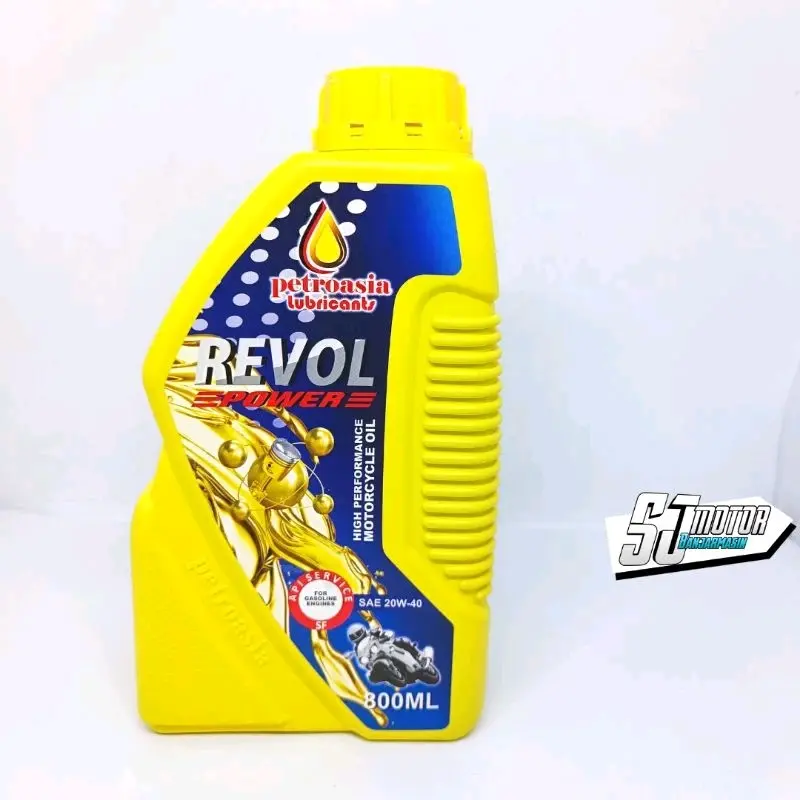 Oli Revol Power 4T Petroasia 20W-40  ( 800 ml ) 0
