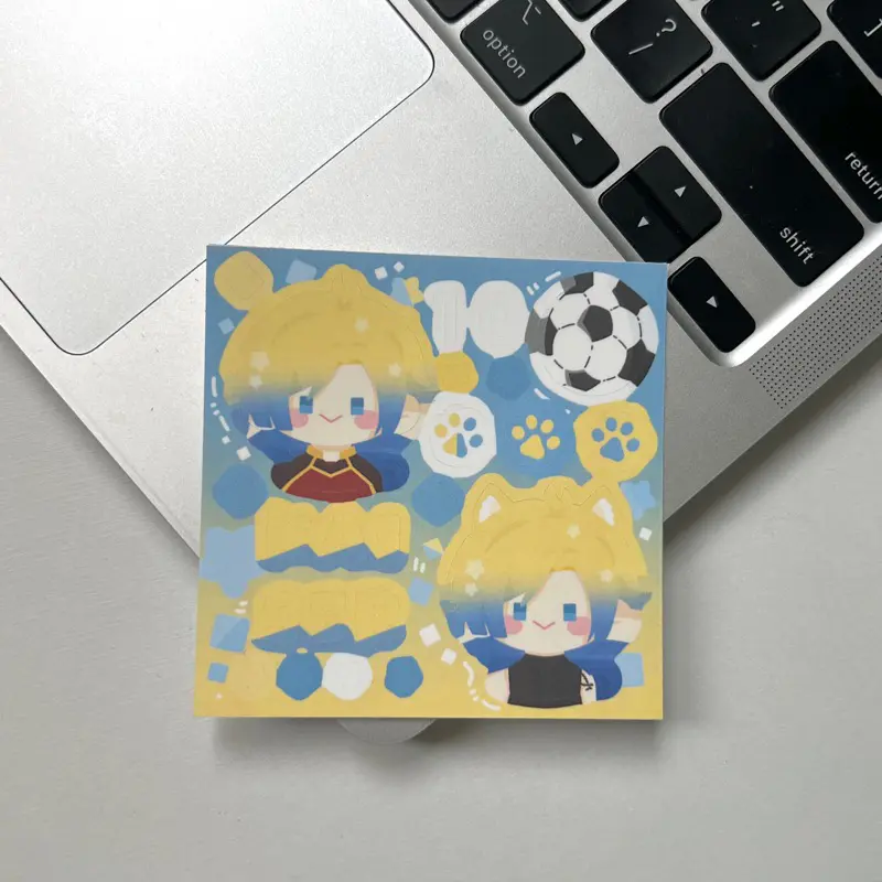 Ppo | Nhãn dán Sticker Blue Lock trang trí 6