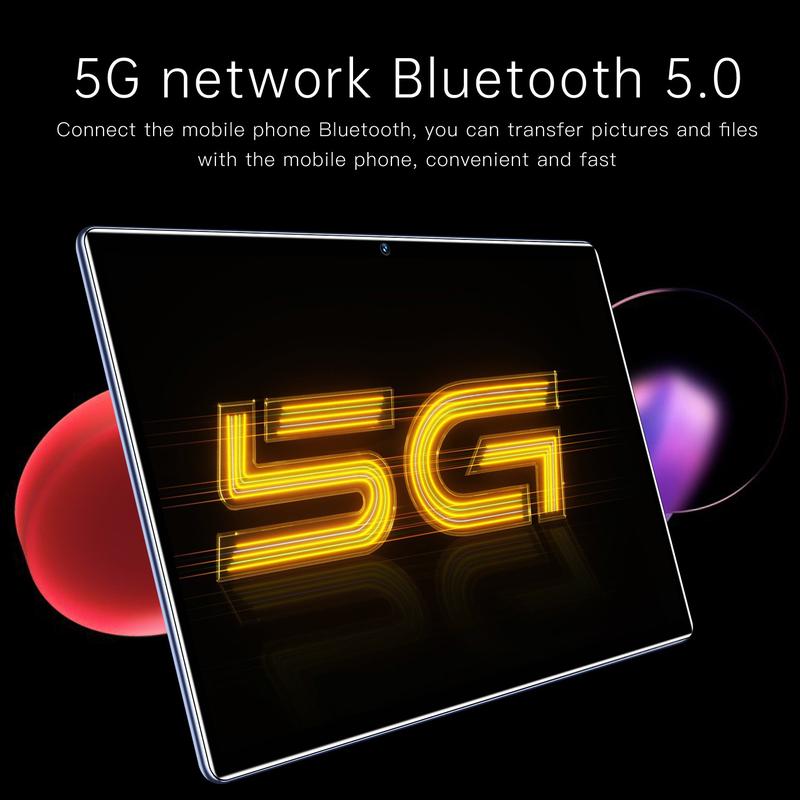 Product Introduction of New 10.1-inch Android tablet pc full HD screen GPS Bluetooth Dual card kids  tablet ipad  air Smartphone Cellphone 7