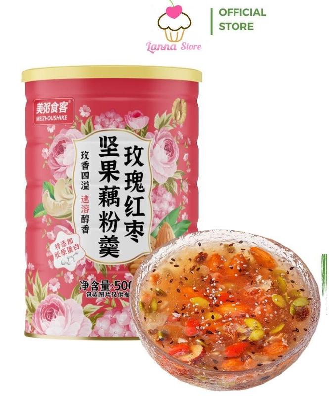 Hộp Bột củ sen Mix Hạt Dinh Dưỡng đủ loại  Hạt Ngũ Cốc Food - Mã M11