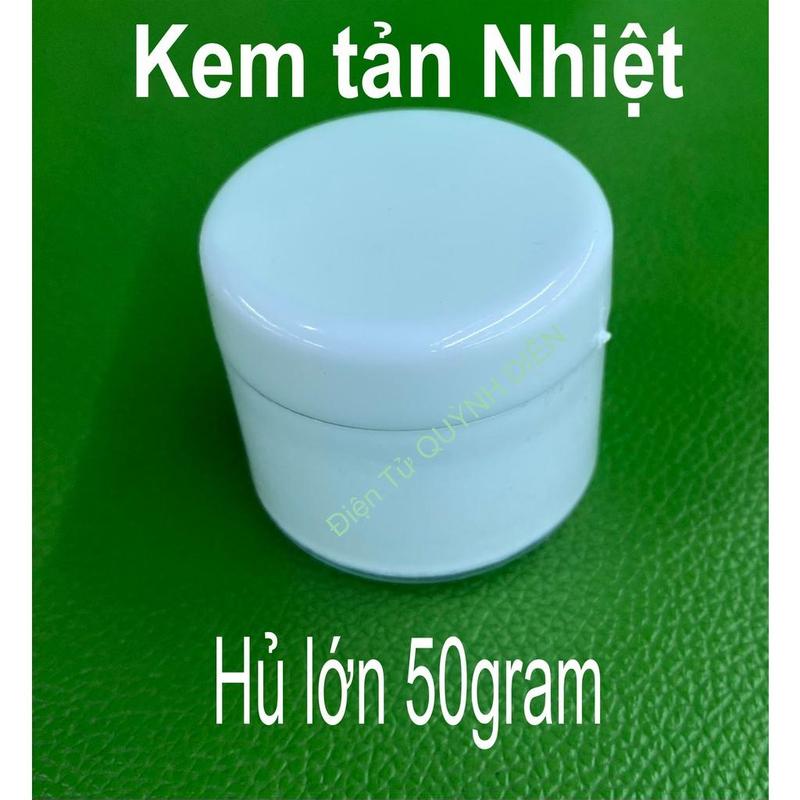 Keo tản nhiệt máy tính cpu ic loại sịn- Hủ lớn 55gam kem giải nhiệt màu trắng