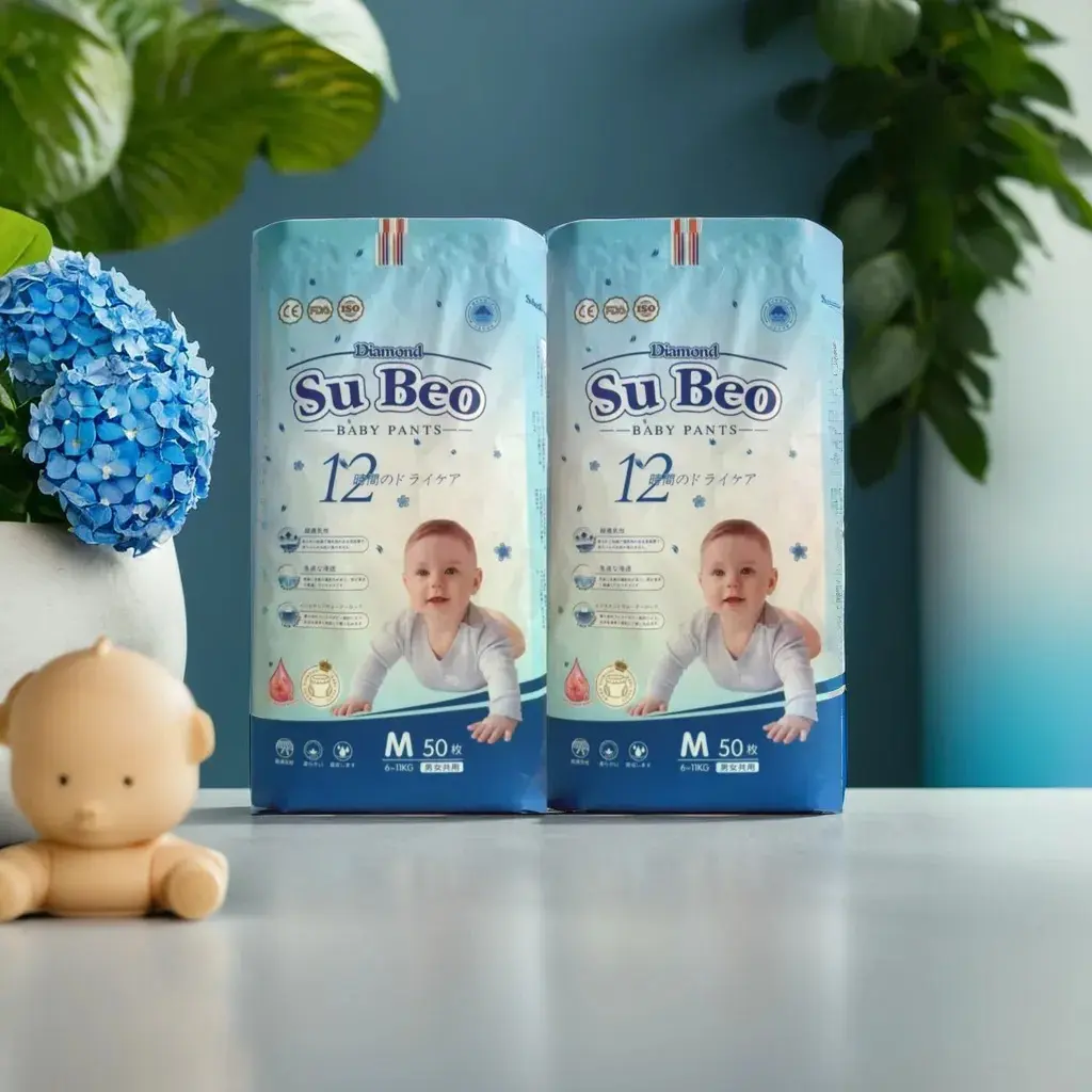 Bỉm SuBeo Nhập Khẩu . Mua 2 bịch 100m SuBeo tặng 2 bịch bỉm Troy Organic 10m.
