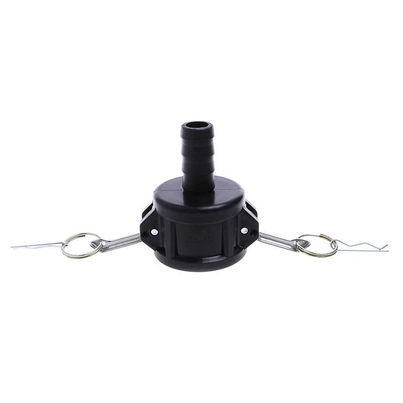 275-330 Gallon IBC Tote for Tank Drain Adapter 2" Cam Lock To 1" Garden Hose 3