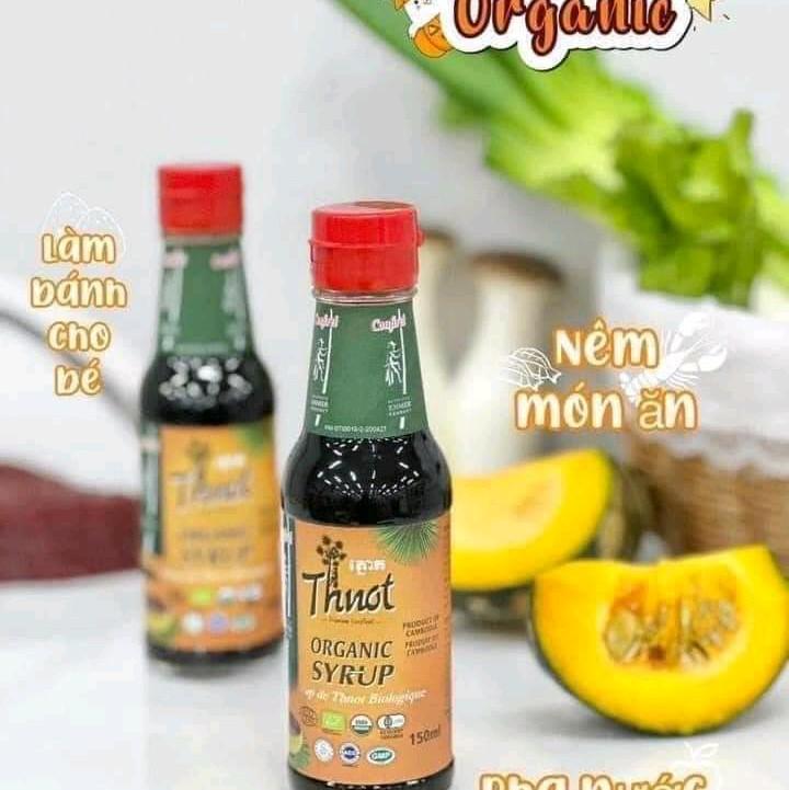 Sirup thốt nốt cho bé ăn dặm 150ml Hữu cơ Siro