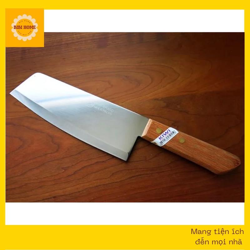  Dao Thái cán gỗ cao cấp dao thái cai cấp để thái thịt đồ tươi sống thực phẩm chất liệu inox siêu sắc 