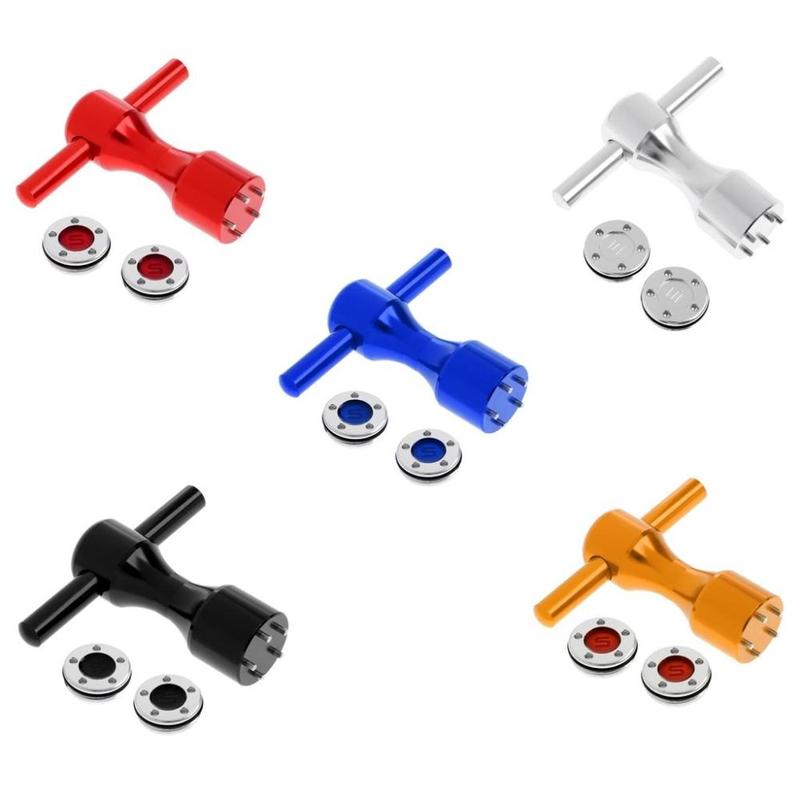 2 Pcs 5g to 20g Golf Custom Weights + Wrench For   Putters 5 Colors Available 3