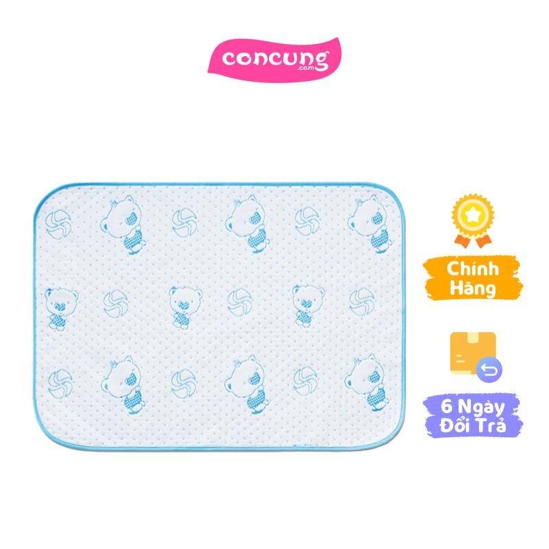 Tấm lót chống thấm VIETMAT size 50x70 - Xanh