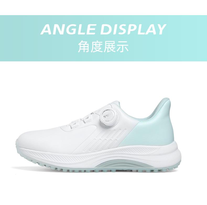 Product Introduction of [PGM] Golf Shoe Summer Women's Shoes Waterproof Knob Women's Sports Shoes Non-Slip Shock-Absorbing Lightweight Nail-Free Shoes Xz391 14