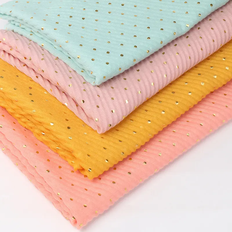Bronzing Cotton and Linen Scarf Long Scarf Shawl Hijab 200 * 90cm