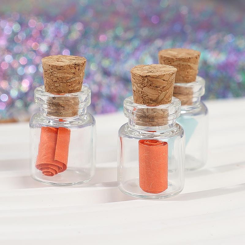 Product Introduction of Chai Thủy Tinh Nút Chặn Mini, 20 / 10 Cái, Quà Sinh Nhật Tự Làm, Trong Suốt, Rỗng, Chai Điều Ước, Thích Hợp Cho Giáng Sinh Và Trang Trí Tiệc Cưới 15