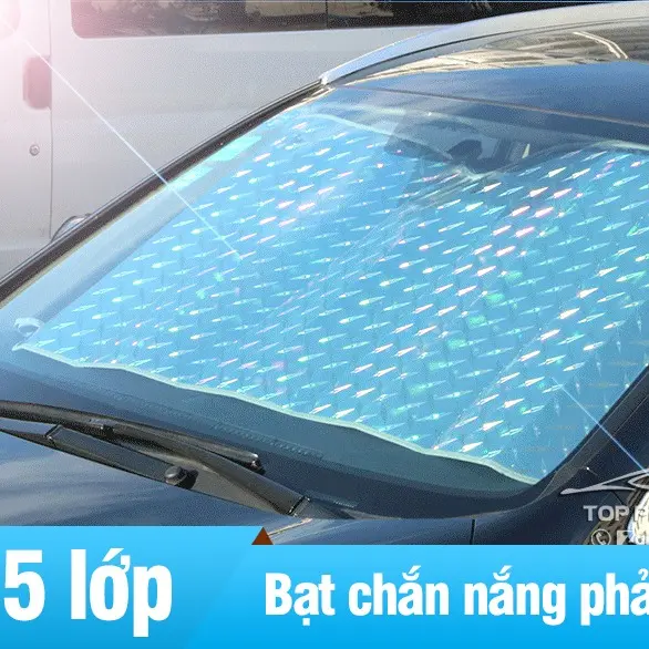 Tấm che nắng nhôm phản quang Aluminized 5 lớp chống tia UV