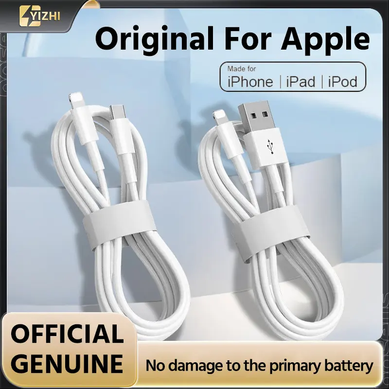 20W Fast Charging Cable For X XR XS 8714 Plus SE Phone Accessories For Apple iPhone 14 13 12 11 Pro Max 12 Mini USB C to ios Quick Cable Cellphone Mobile Smartphone Charger Electronic