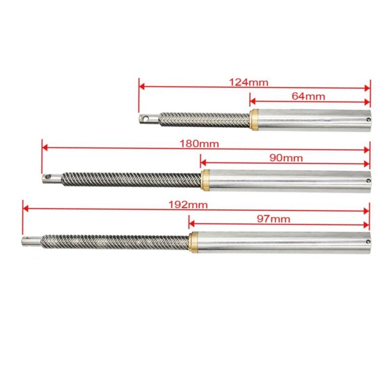 Trục vít nâng cấp máy xúc huina 595 / 592 hoặc chế xe điều khiển từ xa - động cơ servo 2 dây 2